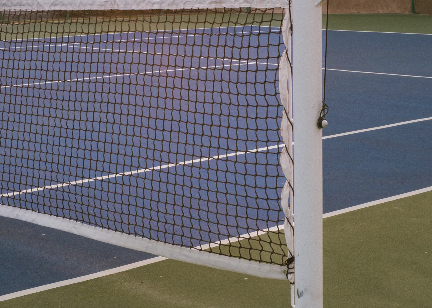 Cancha de tenis del residencial